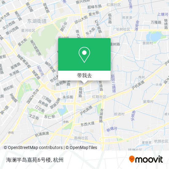 海澜半岛嘉苑6号楼地图