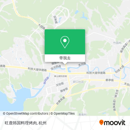旺鹿韩国料理烤肉地图