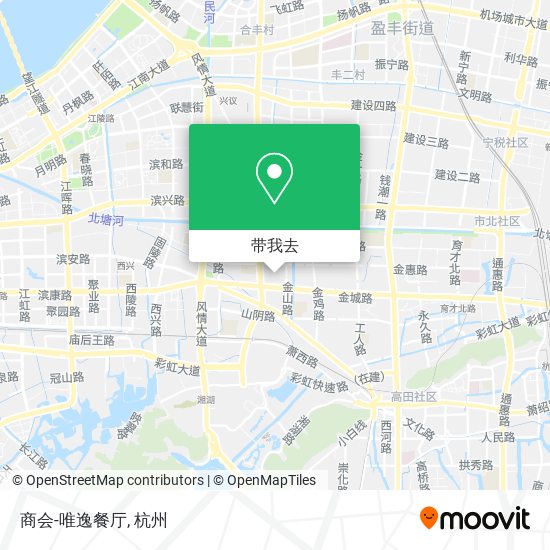 商会-唯逸餐厅地图