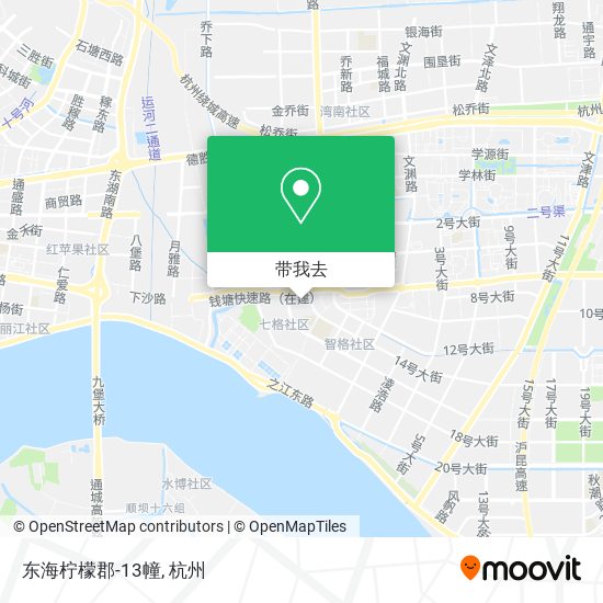 东海柠檬郡-13幢地图