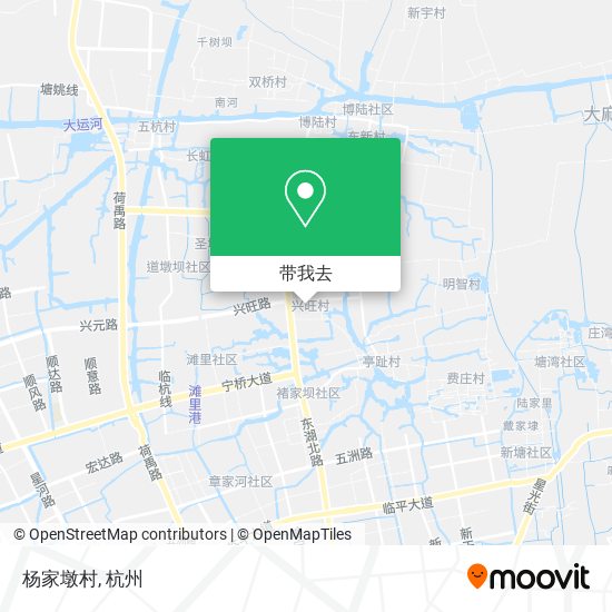 杨家墩村地图