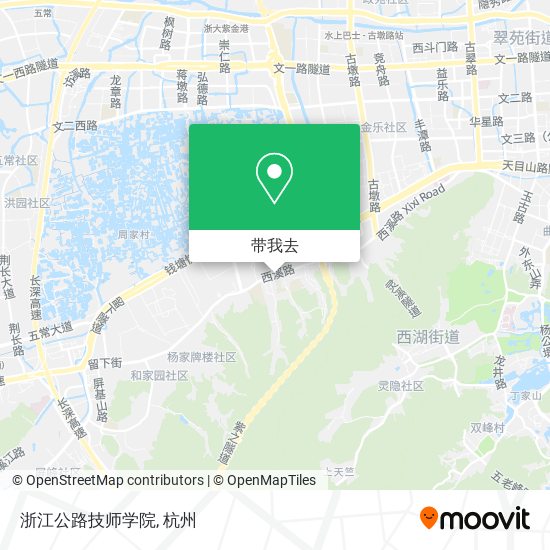 浙江公路技师学院地图