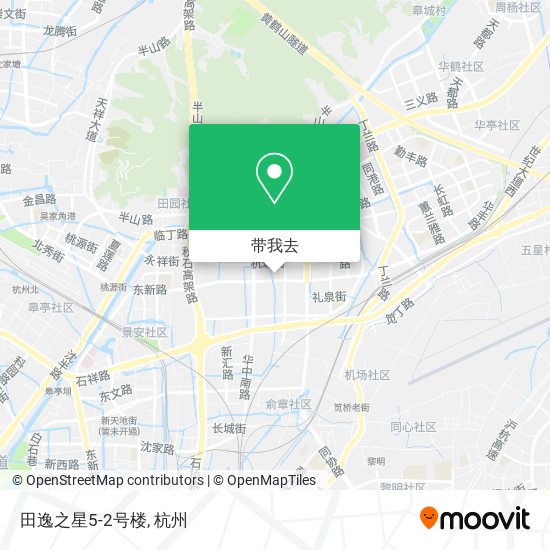 田逸之星5-2号楼地图