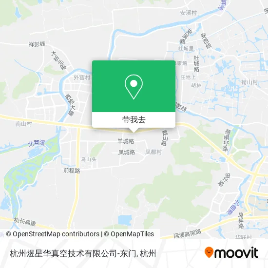 杭州煜星华真空技术有限公司-东门地图