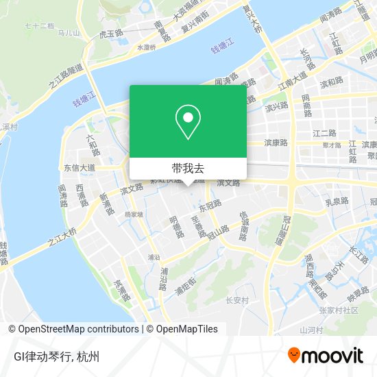 GI律动琴行地图