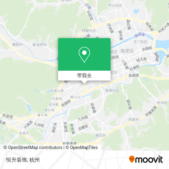 恒升装饰地图