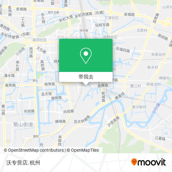沃专营店地图
