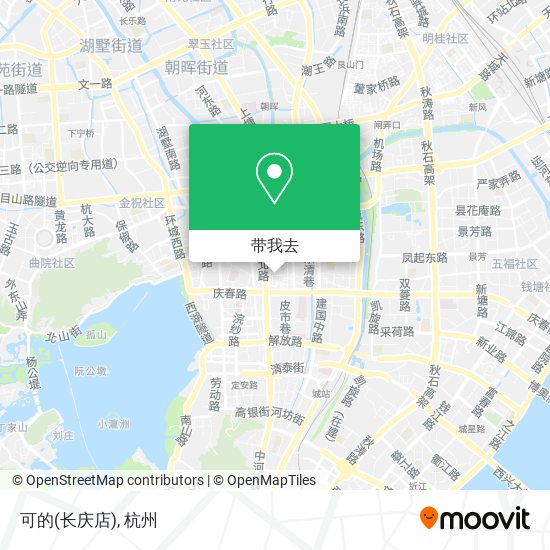 可的(长庆店)地图