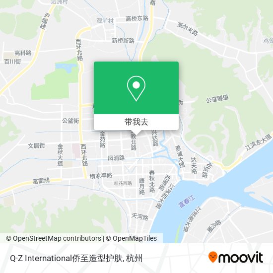 Q·Z International侨至造型护肤地图