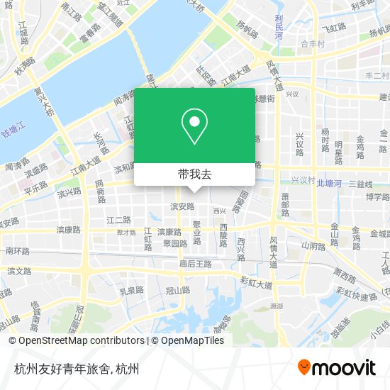 杭州友好青年旅舍地图