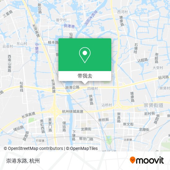 崇港东路地图