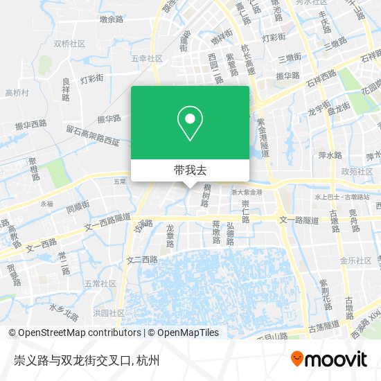 崇义路与双龙街交叉口地图