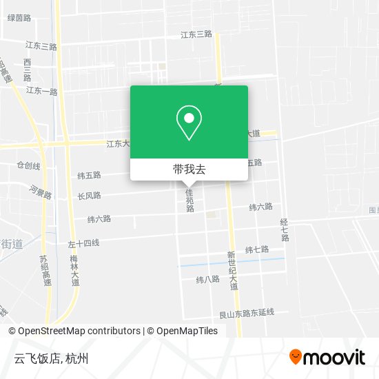 云飞饭店地图
