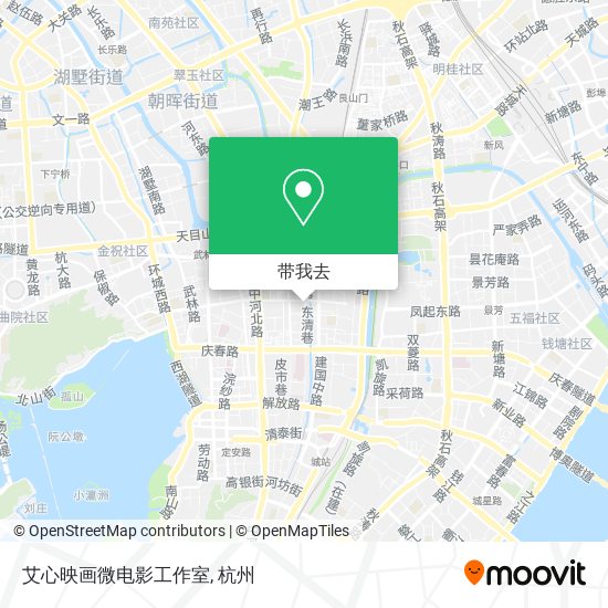 艾心映画微电影工作室地图
