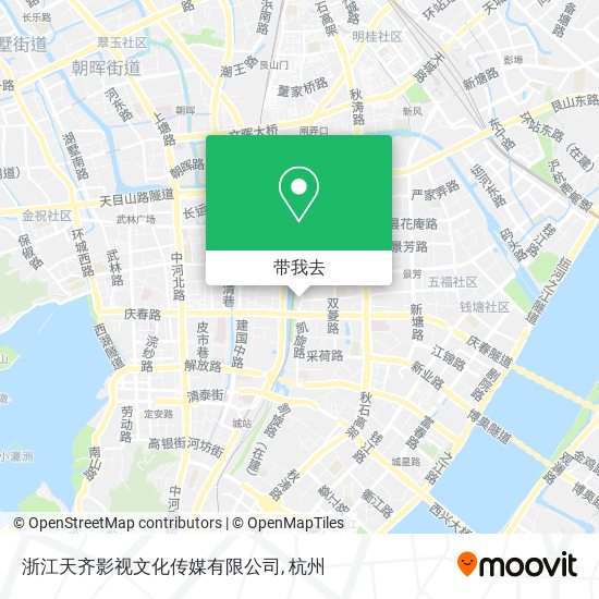 浙江天齐影视文化传媒有限公司地图