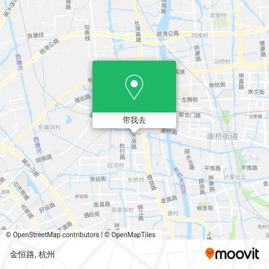 金恒路地图