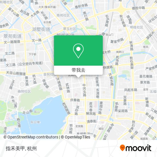 指禾美甲地图