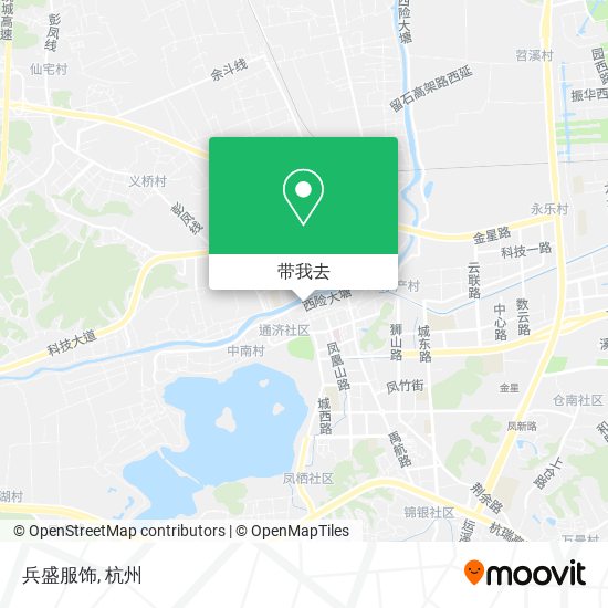 兵盛服饰地图