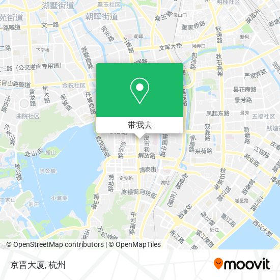京晋大厦地图