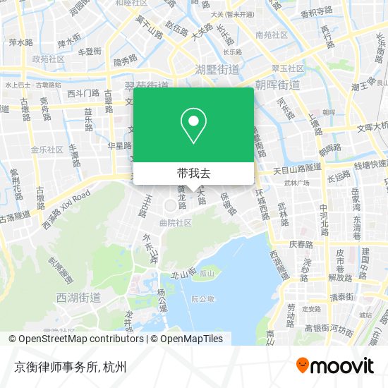 京衡律师事务所地图