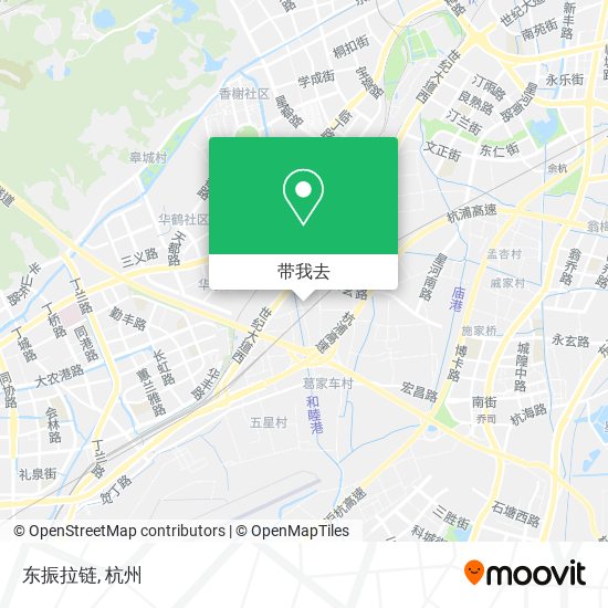 东振拉链地图