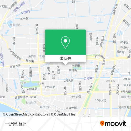 一折街地图