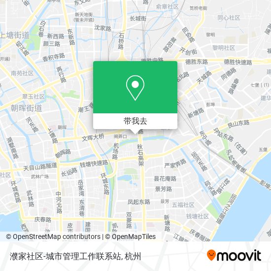 濮家社区-城市管理工作联系站地图