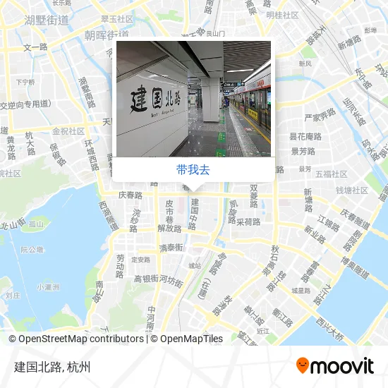 建国北路地图