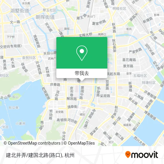 建北井弄/建国北路(路口)地图