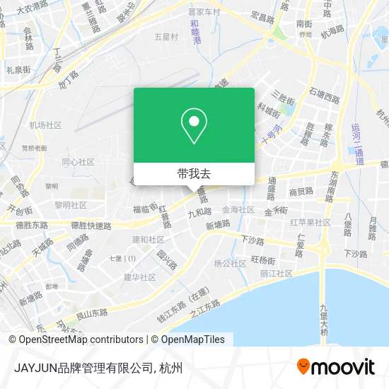 JAYJUN品牌管理有限公司地图