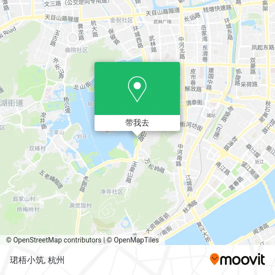 珺梧小筑地图