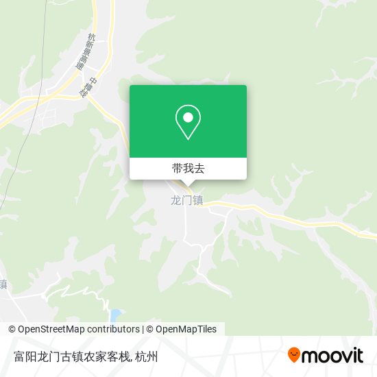 富阳龙门古镇农家客栈地图