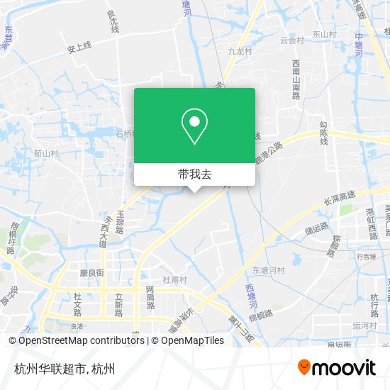 杭州华联超市地图