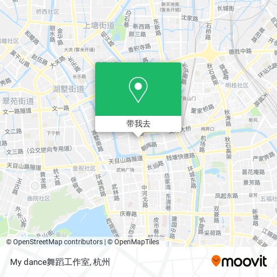My dance舞蹈工作室地图