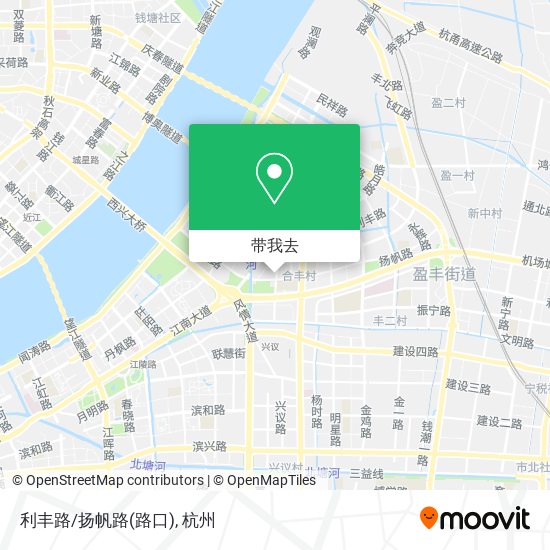 利丰路/扬帆路(路口)地图