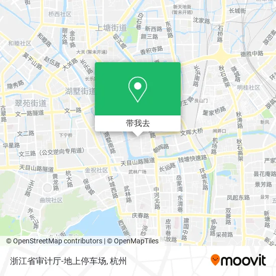 浙江省审计厅-地上停车场地图