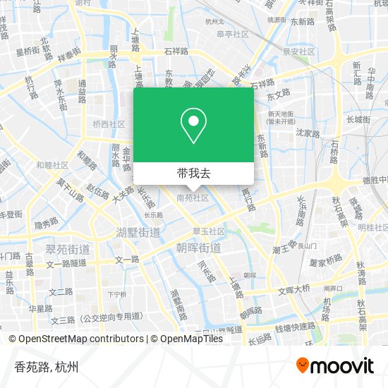 香苑路地图