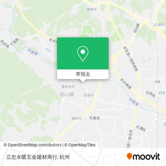 立忠水暖五金建材商行地图