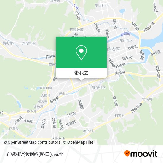 石镜街/沙地路(路口)地图