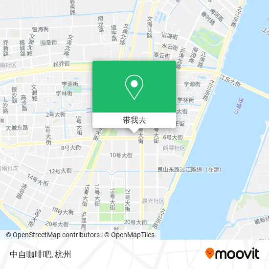 中自咖啡吧地图