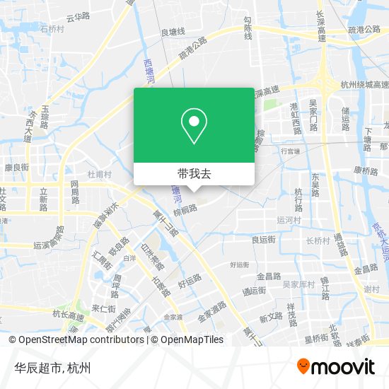 华辰超市地图