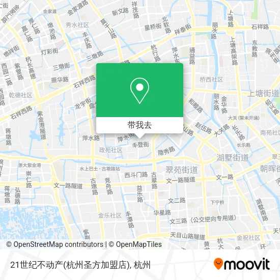 21世纪不动产(杭州圣方加盟店)地图