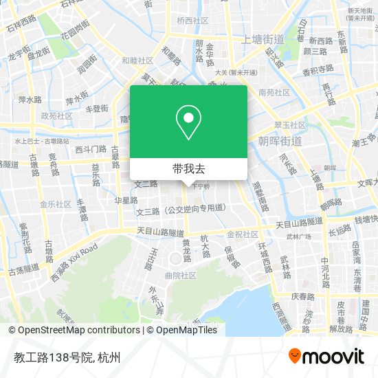 教工路138号院地图