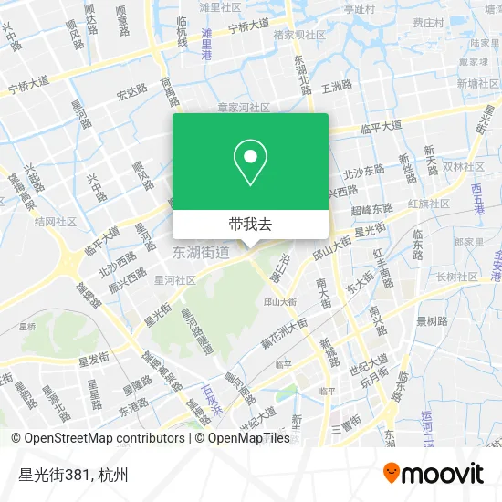 星光街381地图