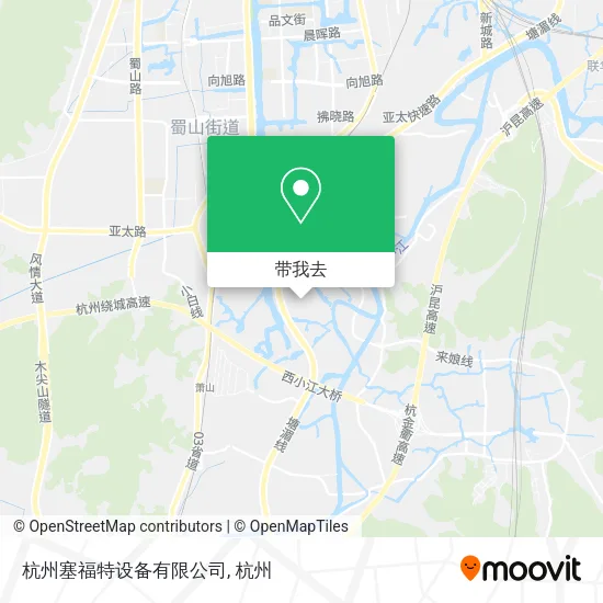 杭州塞福特设备有限公司地图