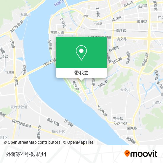 外蒋家4号楼地图
