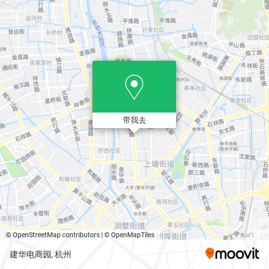 建华电商园地图