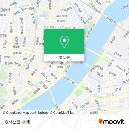 森林公园地图