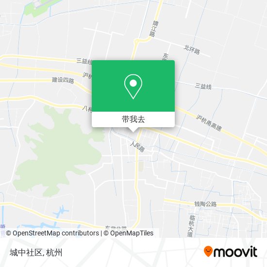 城中社区地图