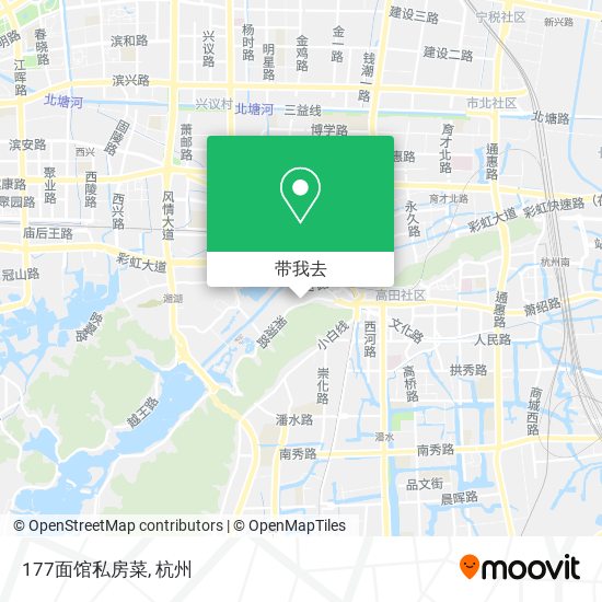 177面馆私房菜地图